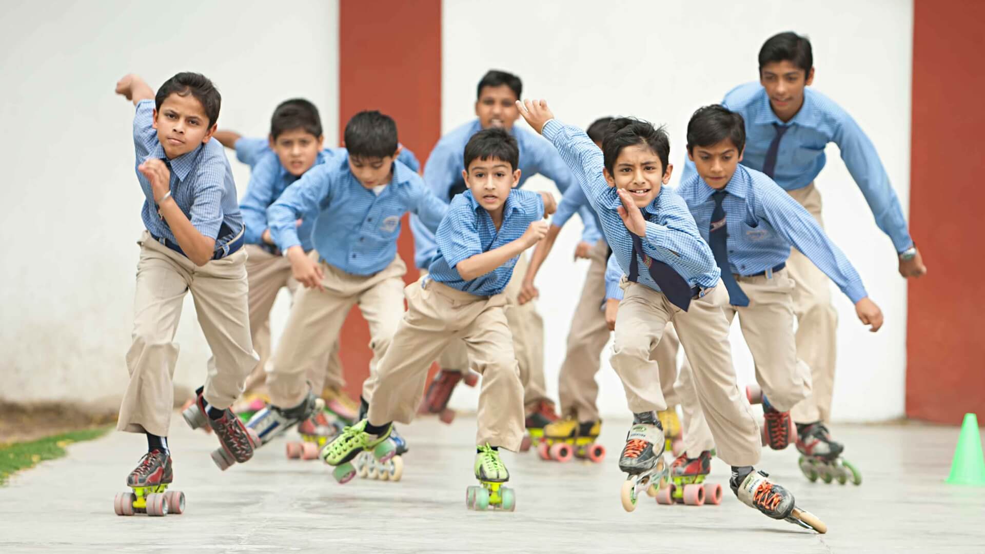 Skating Competition at Richmondd Global School New Delhi